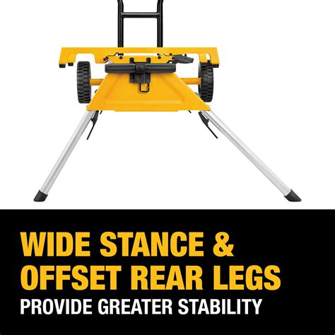 DEWALT Aluminum Rolling Table Saw Stand DW7440RS – Sansujyuku