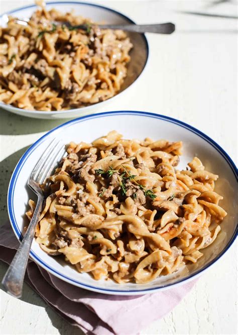 One-Pot Beef Stroganoff - The Defined Dish Recipes