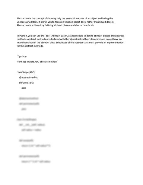 Difference Between Python Encapsulation and Abstraction 的图像结果