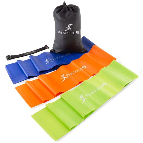 ProsourceFit Therapy Flat Resistance Bands, Set of 3 - Walmart.com ...
