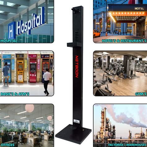 Buy NETBOON Automatic Hand Sanitizer Dispenser Touchless Foot Operated ...