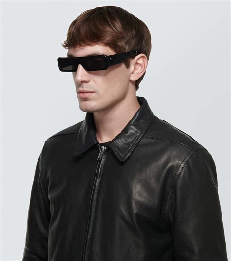 Rick Owens Geth rectangular sunglasses Rick Owens