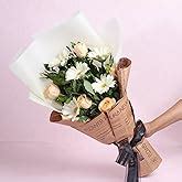 FlowerAura Fresh Live Teddy Flower Bouquet of 500 Red Roses Flowers For ...