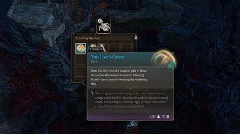 Baldur's Gate 3: True Love's Caress & True Love's Embrace Pair Rings ...