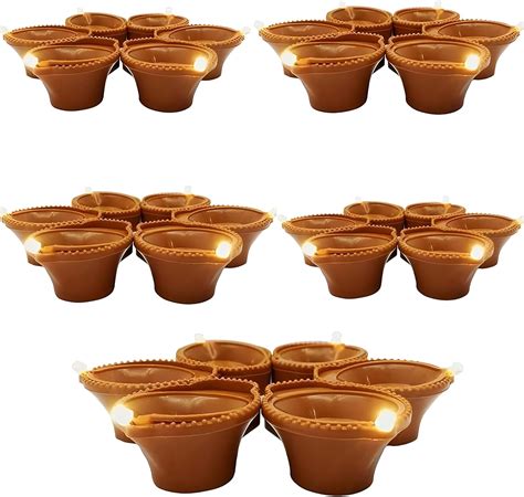 Buy MAPPERZ Water Sensor LED Diyas Candle with Water Sensing Technology ...