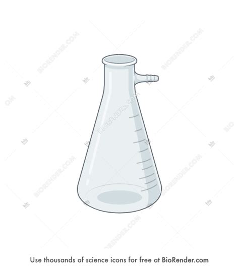 Free Filtering flask (empty) Icons, Symbols & Images | BioRender