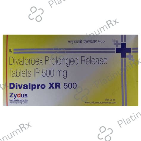 Divalpro XR - Uses, Side Effects, Price, Generic | PlatinumRx