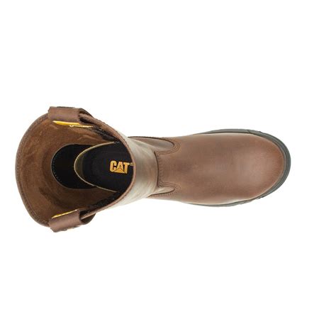 Caterpillar Boots Outlet Store - Drawbar Steel Toe Men Brown