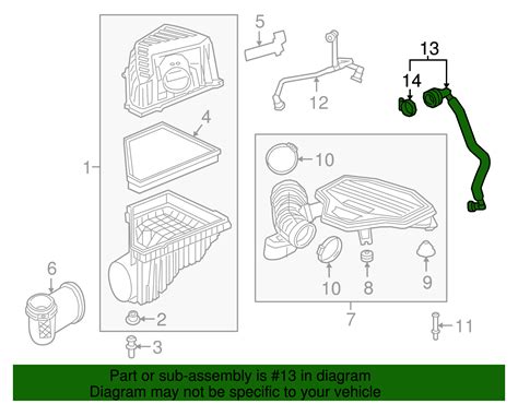 2017-2025 GM Positive Crankcase Ventilation Tube 12701601 | Capital ...