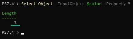 Object PowerShell 的图像结果