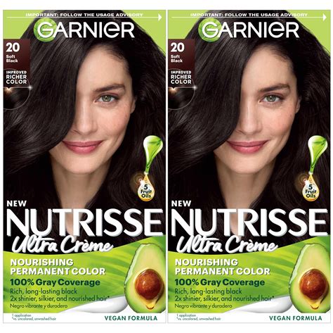 Garnier Nutrisse Nourishing Creme - Soft Black India | Ubuy