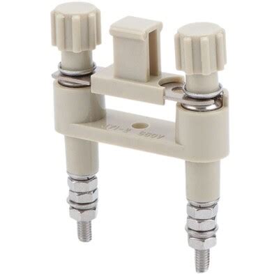 JY1-2 Terminal 660V 24A 62x47x13mm - Gray