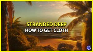 Image result for Stranded Deep Making Cloth