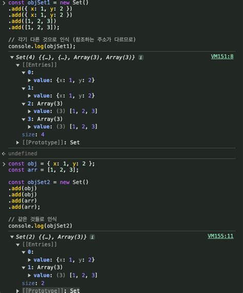 Image result for Set and Map in JavaScript Visualisation