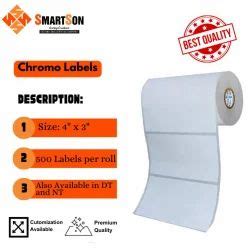 Manufacturer of TTO Ribbon & Direct Thermal Paper Label by Smartson ...