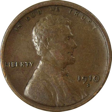 1910 Penny Value: are "S", No mint mark worth money?