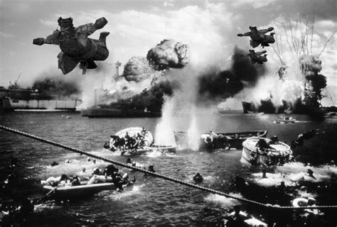 The December 7 bombings of pearl harbor, 1941 (Undoctored footage ...