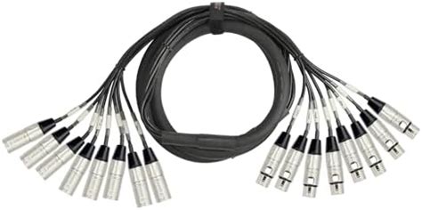 KIRLIN Cable MT-815-5M 5-Meter 8-Channel Multi-Track Snake Cable XLR ...