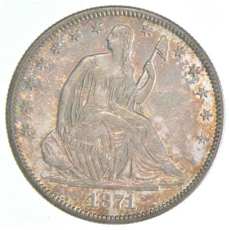 1871 Seated Liberty Half Dollar | Property Room