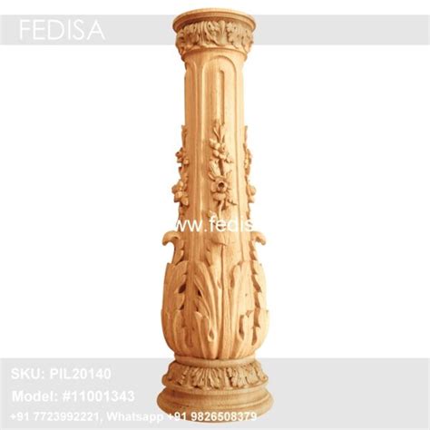Stone And Wood Pillars Pillar Design In Home Front Round Pillar Design ...