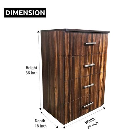 Engineered Wood Chest of Drawers for Home | Multipurpose Filing Cabine ...
