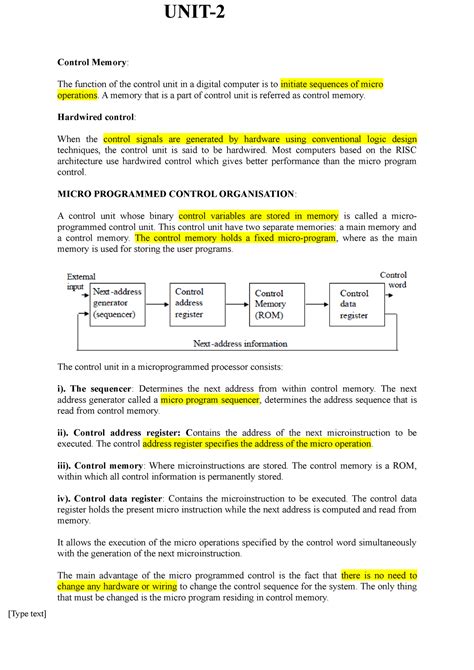 Co unit-2 - Computer organisation and architecture , Computer ...