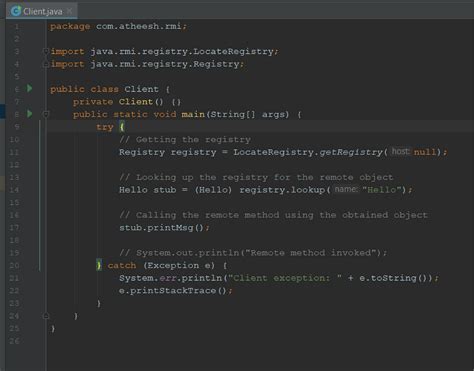 Java RMI Chat Application 的图像结果