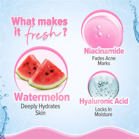 Radiance+ Oil Free Moisturizer with Watermelon and Niacinamide - 100g ...
