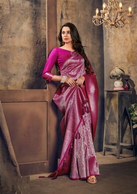 Aura Sarha Festival Wear Designer Heavy Silk Saree Collection
