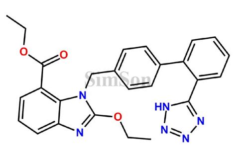 Candesartan Cilexetil EP Impurity A | CAS No- 139481-58-6 | Simson ...