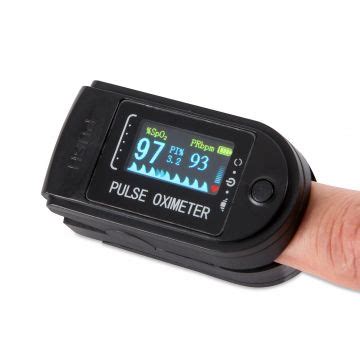 Pulse Oximeter Blood Oxygen Monitor RoHS, CE,Duracell batteries with G
