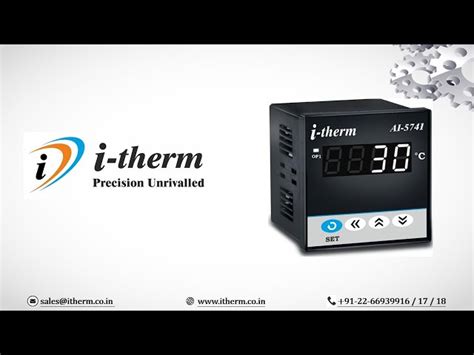Temperature Controller - Itherm AI-5741 Digital Temperature Controller ...