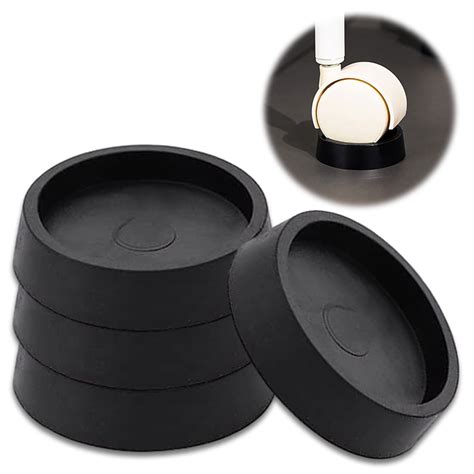 Round Rubber Arm Pads, Non-Slip Furniture Risers For Universal Fit ...