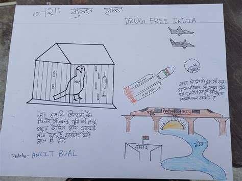 Nasha Mukt Bharat Abhiyaan Painting Competition Towards a Drug Free ...