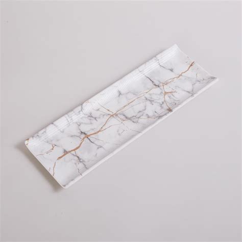 Buy Silvano Melamine Printed Long Serving Platter - 33x11cm from Home ...