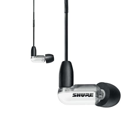 Shure AONIC 3 Wired Sound Isolating Earbuds, Clear Sound, Single Driver ...