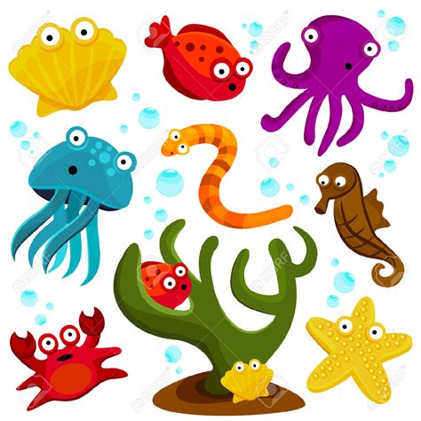 Sea Creature Clipart | Free download on ClipArtMag