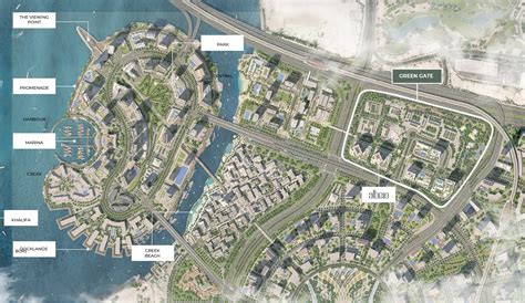 Albero by Emaar at Dubai Creek Harbour - Master Plan