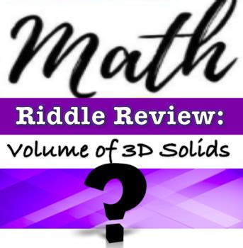 Image result for Geometry Solids Visual Math Riddle