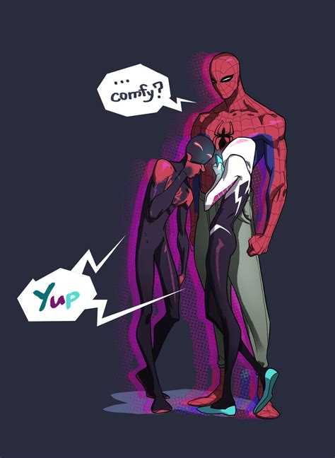 Miles and gwen by silentvoize on deviantart – Artofit