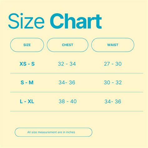 Smock Top Size Chart – NOTDEFINED.