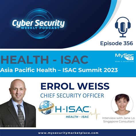 Episode 356 - Take-aways from APAC Health-ISAC Summit 2023