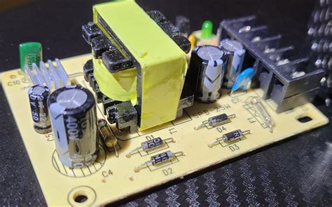 this power supply makes a horrible high pitch noise when it's plugged ...