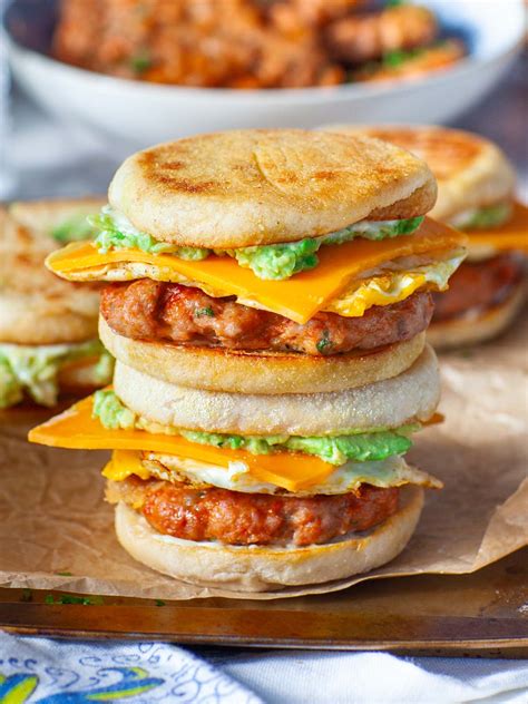 Homemade Breakfast Sausage & Sandwich Recipe (video) - Tatyanas ...