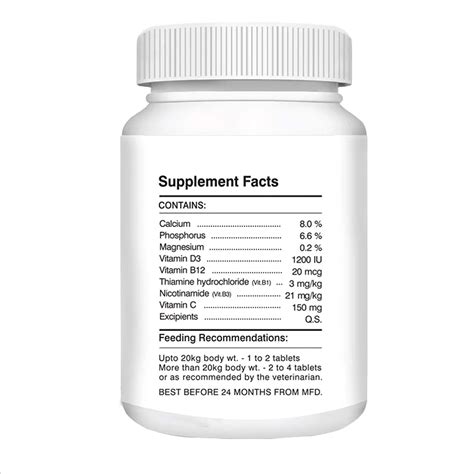 Drools Absolute Calcium Dog Supplement Tablets – Sukadev Animal Care