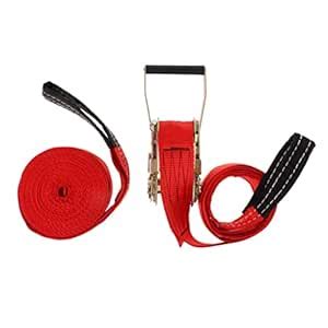 LOSA Piece Slackline Kit 36Ft Slackline Kit with Hook & Ratchet ...