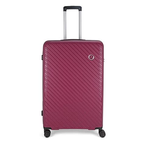 Aristocrat Solid Pattern Polypropylene Hard Shell Spinner Wheel Haze 8W ...