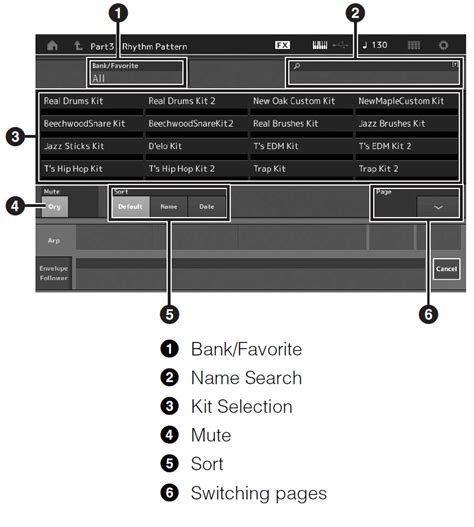 Image result for Yamaha MODx Pattern Sequencer