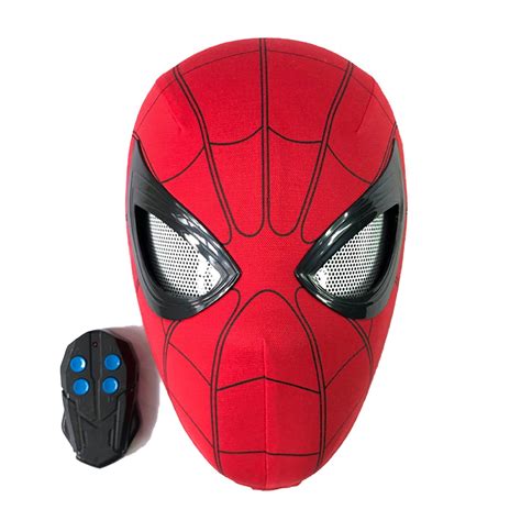 Spider Man Mask with Remote Control Eyes - Full Size Nepal | Ubuy