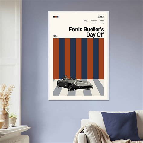 Ferris Buellers Day Off Movie, Ferris Buellers Poster, John Hughes Film ...